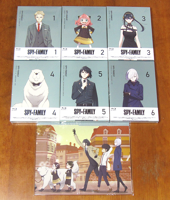 SPY×FAMILY Season1 Blu-ray 初回生産限定版 全巻セット（1〜6巻）