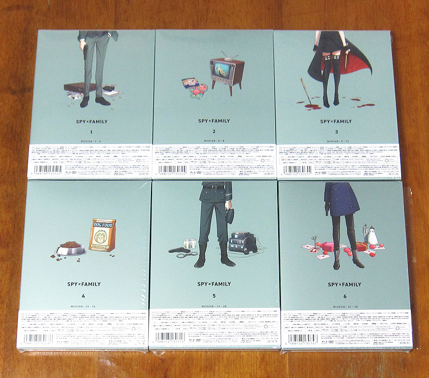 SPY×FAMILY Season1 Blu-ray 初回生産限定版 全巻セット（1〜6巻）