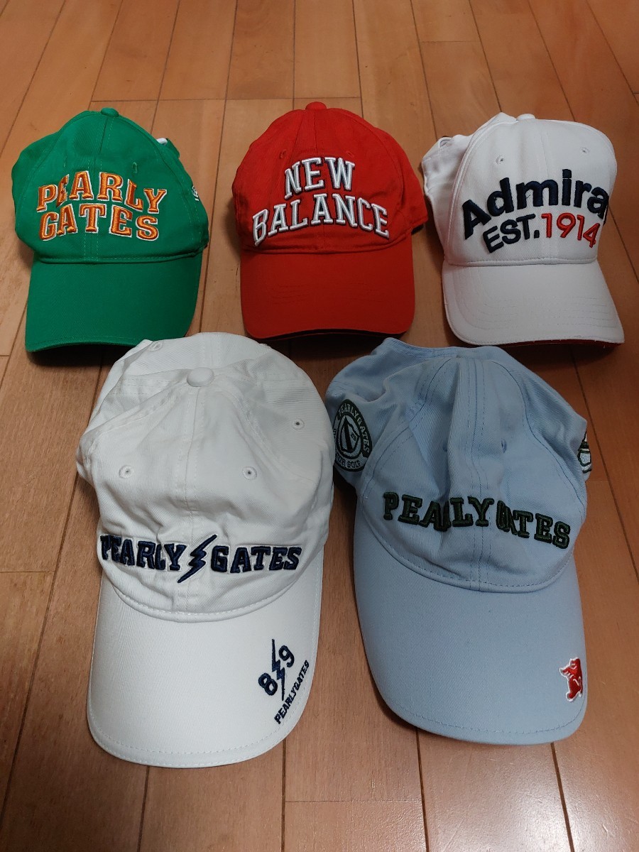 PEARLY GATES スカートとキャップセット XS 00 パーリーゲイツ他キャップセット PEARLY GATES スカートとキャップ
