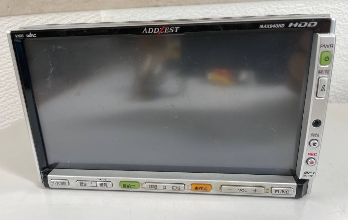 HDDナビ アゼスト MAX940HD MAX940HD ADDZEST CD クラリオン