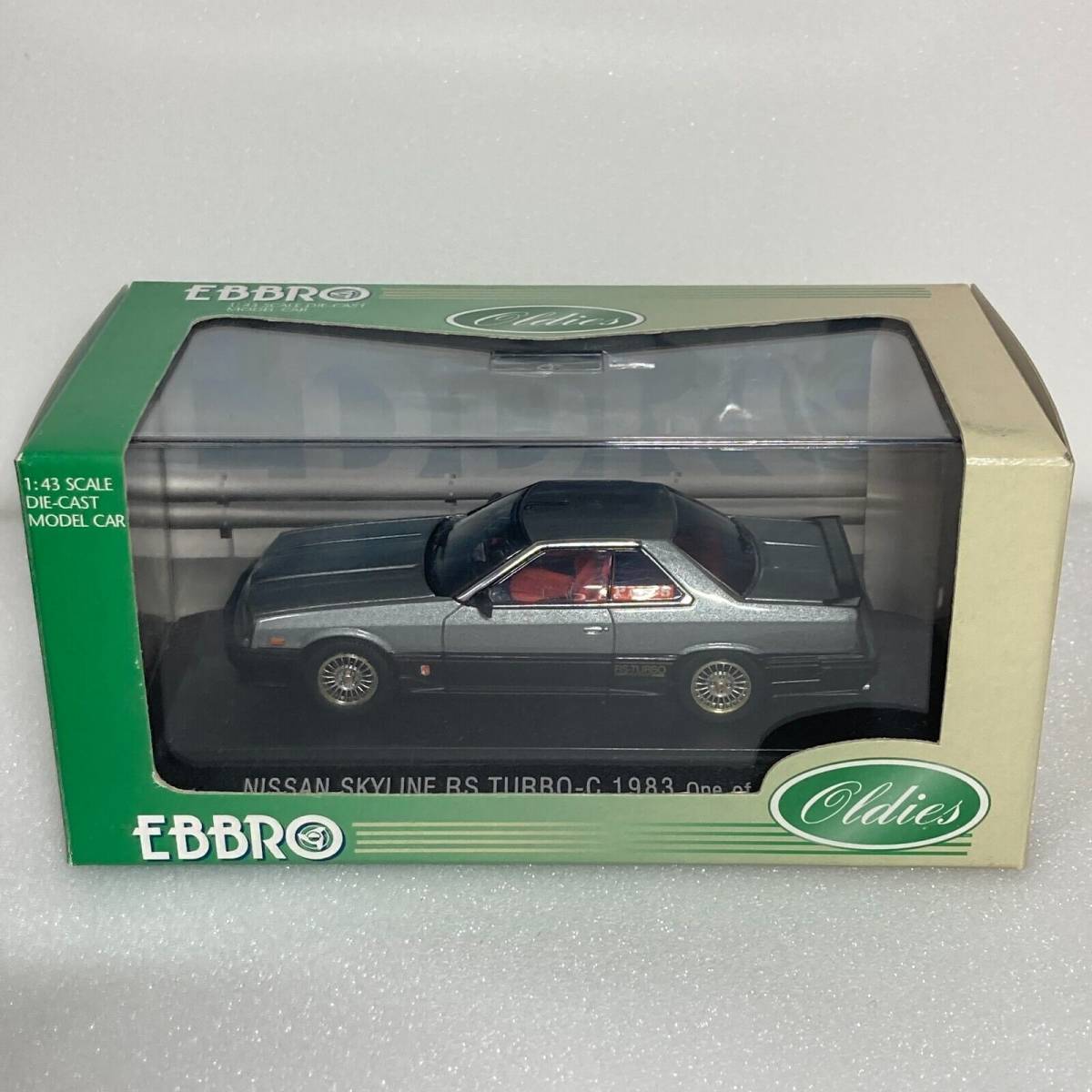 1/43 エブロ 日産 スカイライン GT-R RS 2000 ターボC R31 R32 1983