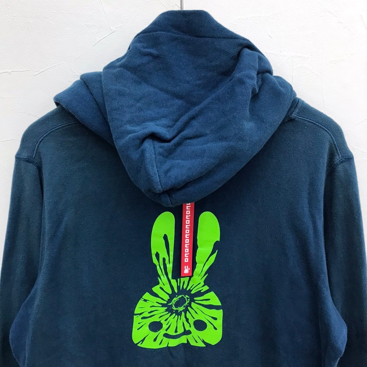 2.0 希少【size.L】CUNE キューン 防御うさぎプリント プルオーバー 