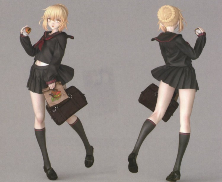 セイバー 冬制服 グリズリーパンダ アルトリア オルタ FGO ガレージ 