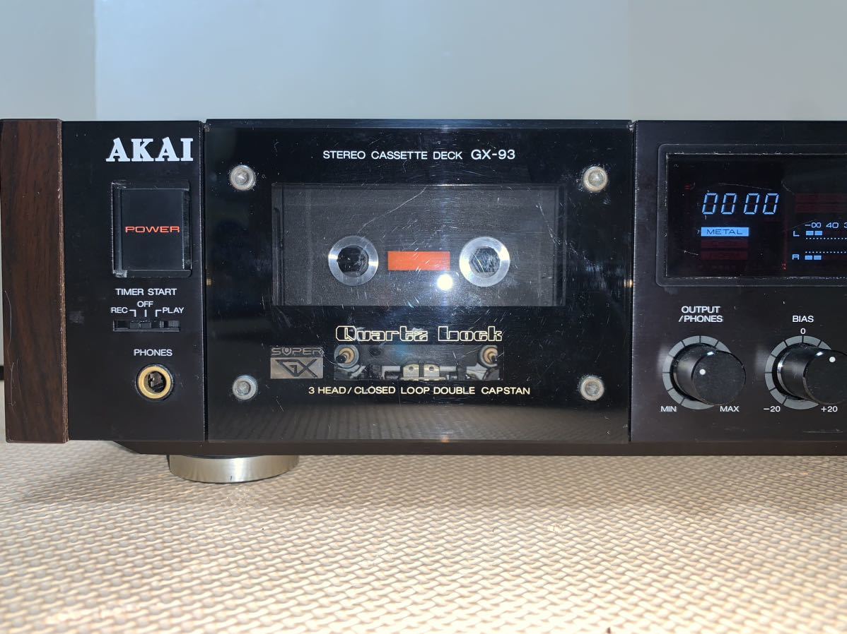 AKAI ステレオ カセットデッキ GX-93の入札履歴 - 入札者の順位