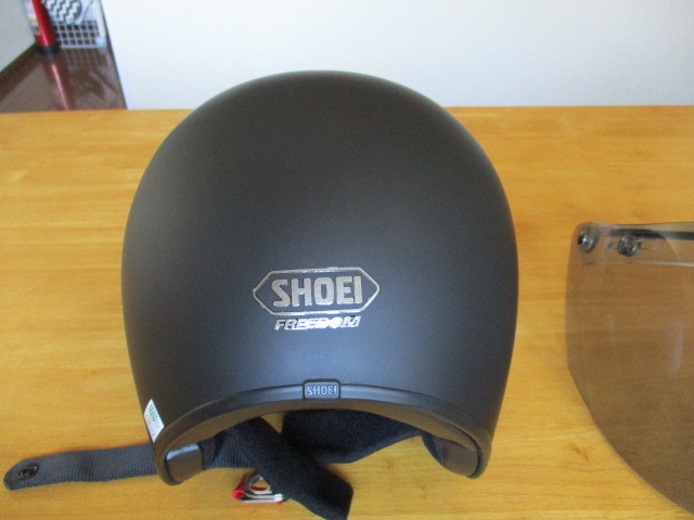 パ*い様 SHOEI FREEDOM ジェットヘルメット メタリックシルバー JET