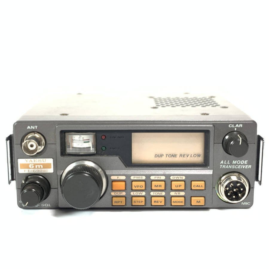 YAESU 八重洲無線 FT-690mkⅡ 6mオールモードトランシーバー マイク 