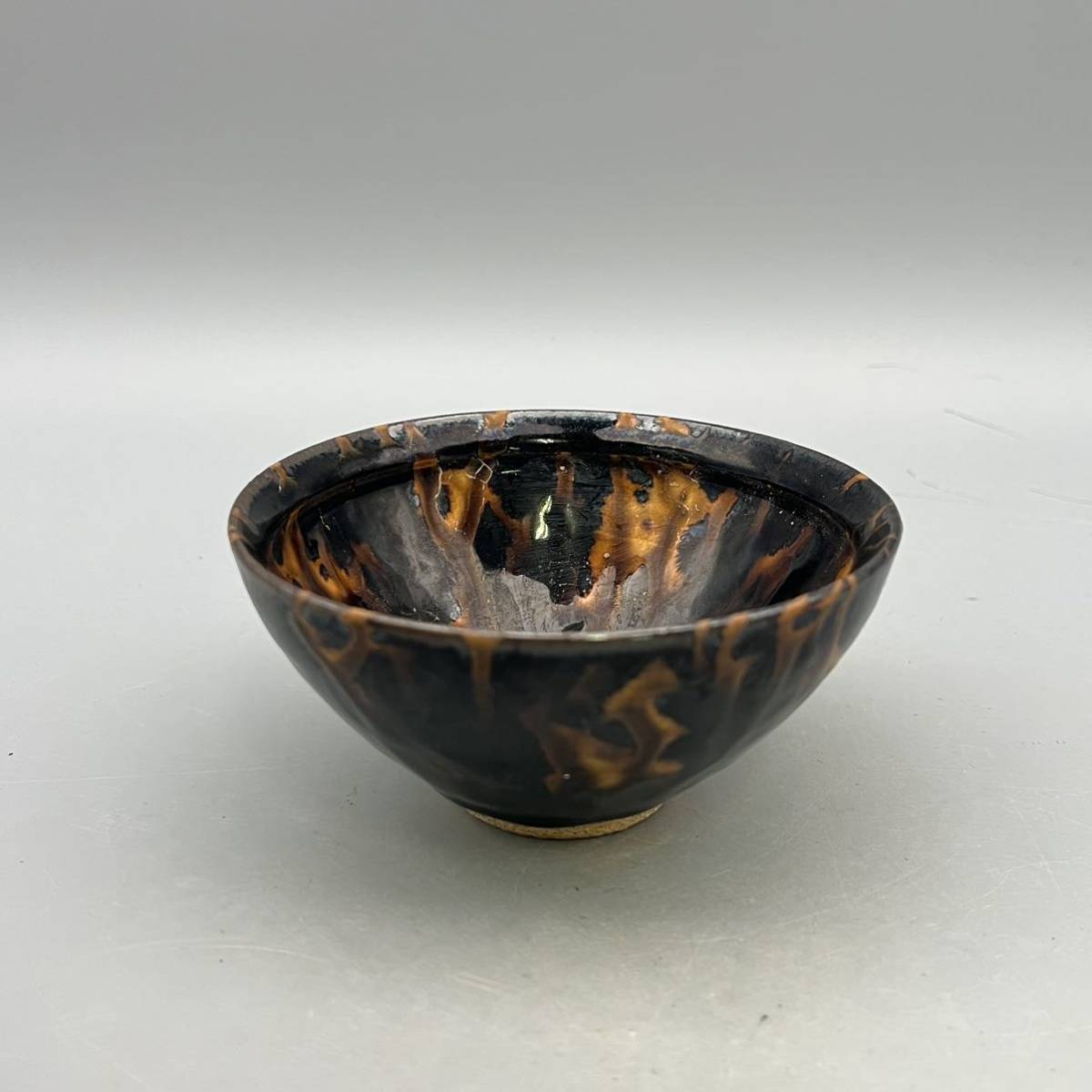 お買い得，大人気 吉州窯 茶碗 天目碗碗 窯変 中国美術 茶道具 抹茶碗 茶器