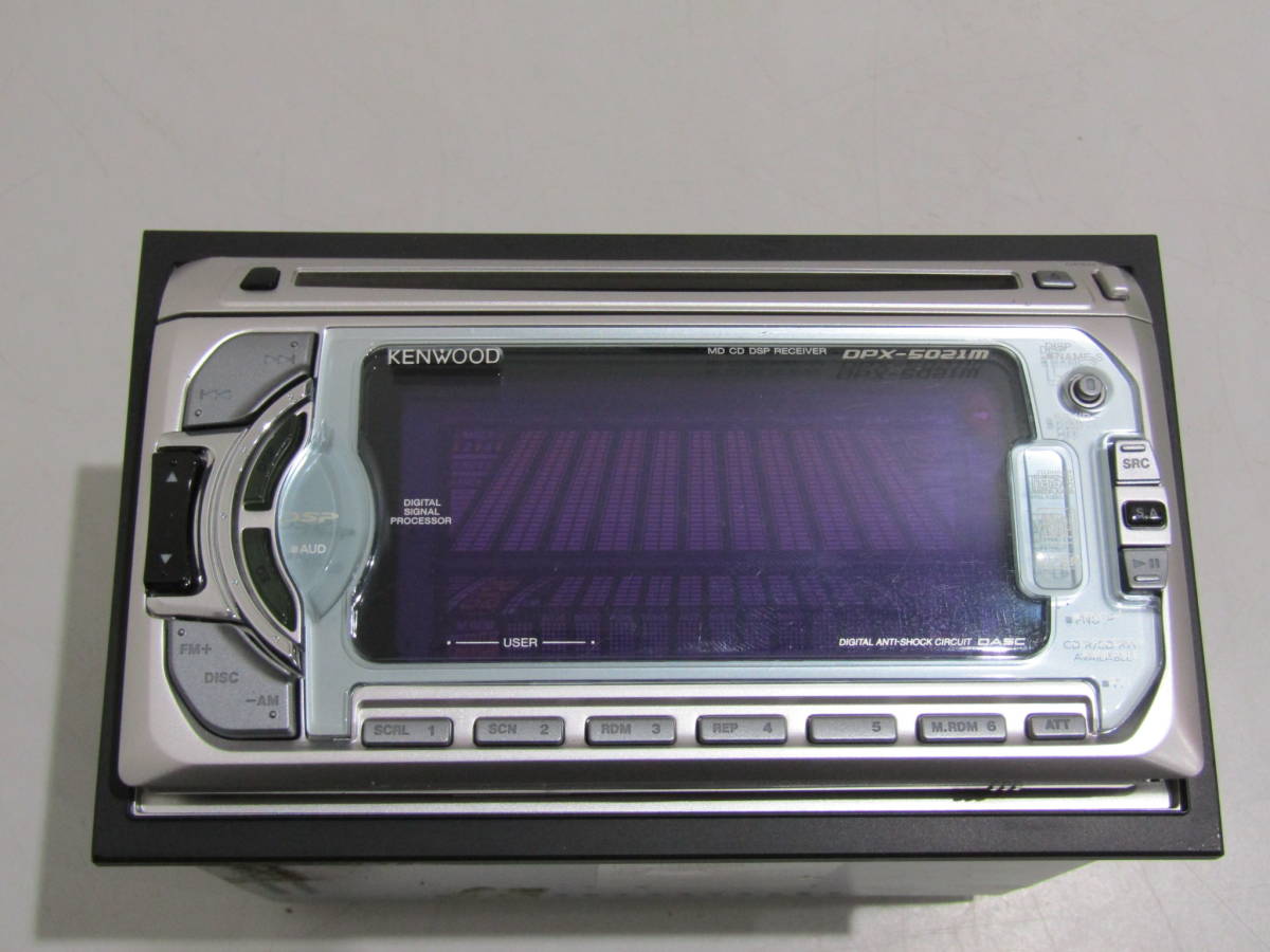 □【51325】中古激安☆KENWOOD DPX5021MN カーオーディオ CD MD 2代目