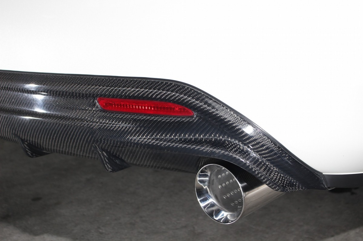 スリーキャッツ Y51 51フーガ 100Φ真円 直管 ストレート マフラー