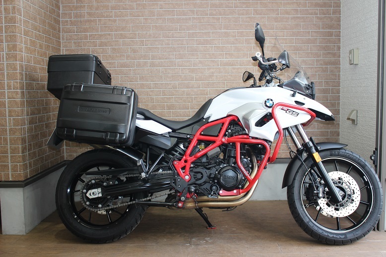 BMW F700GS/9 123km/ESA付/車検残 令和6年5月ま 