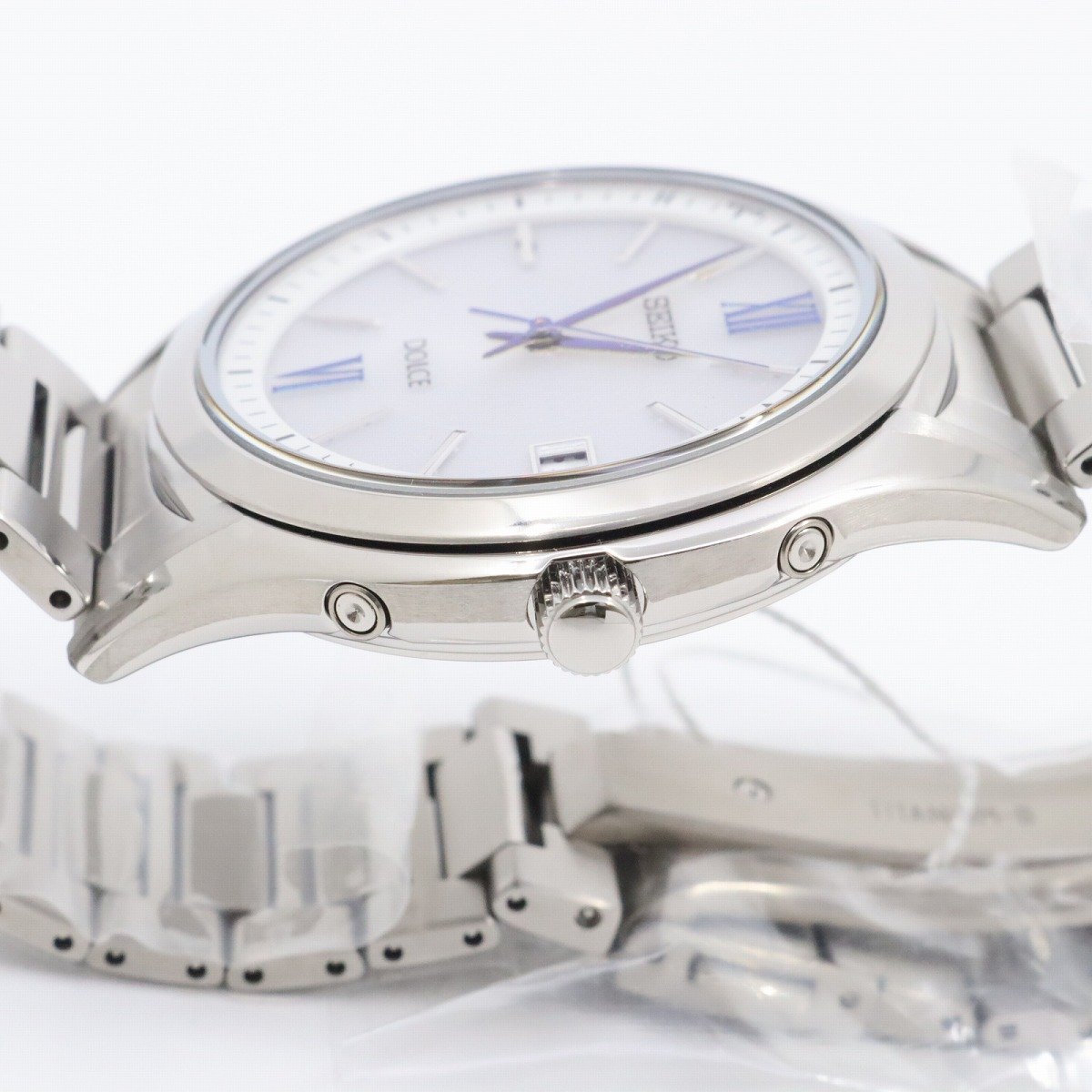 未使用品】SEIKO セイコー ドルチェ ソーラー電波 メンズ 腕時計  