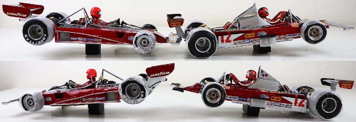 M♪中古品♪ミニカー 『GPC97SC1 / 1/18 Ferrari 312T & 312T4 Gift