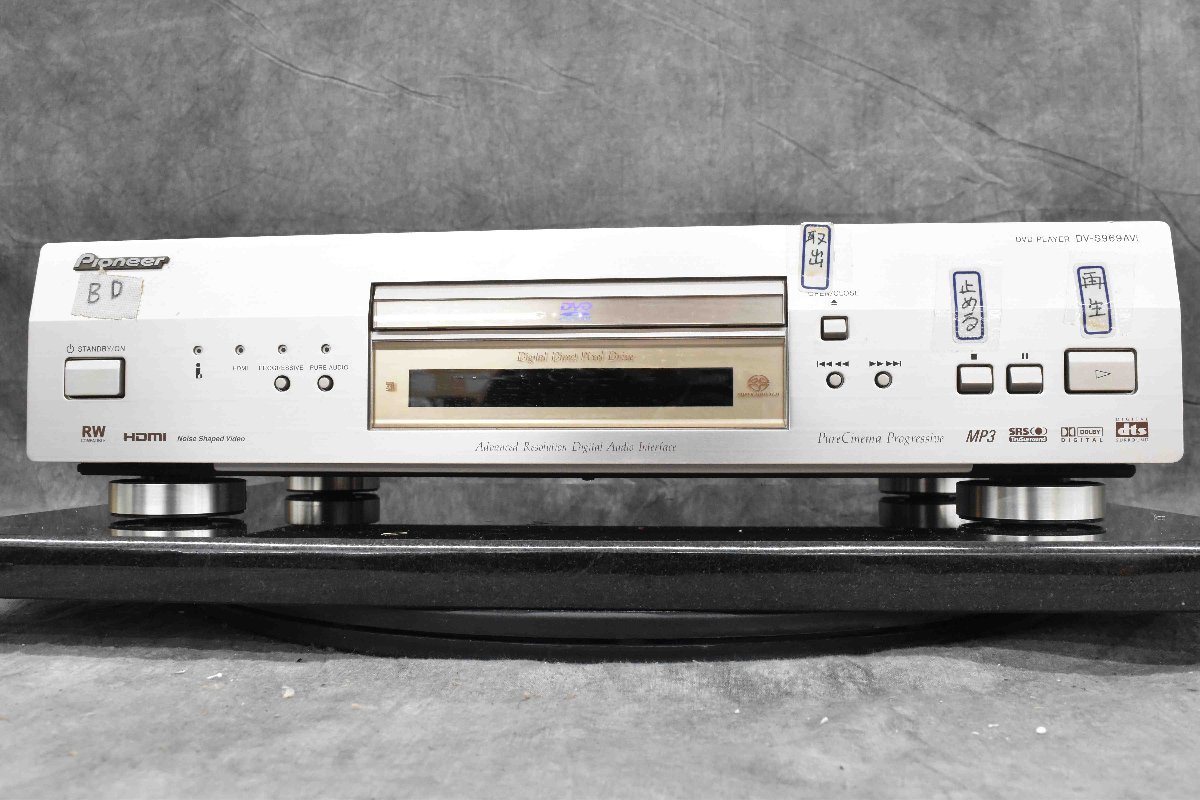 中古品)Pioneer DVDオーディオ/ビデオ・SACDプレーヤー ゴールド DV