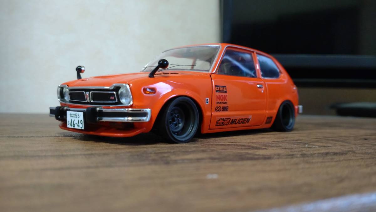国産名車コレクション1/24シビックRS カスタムの入札履歴 - 入札者の順位