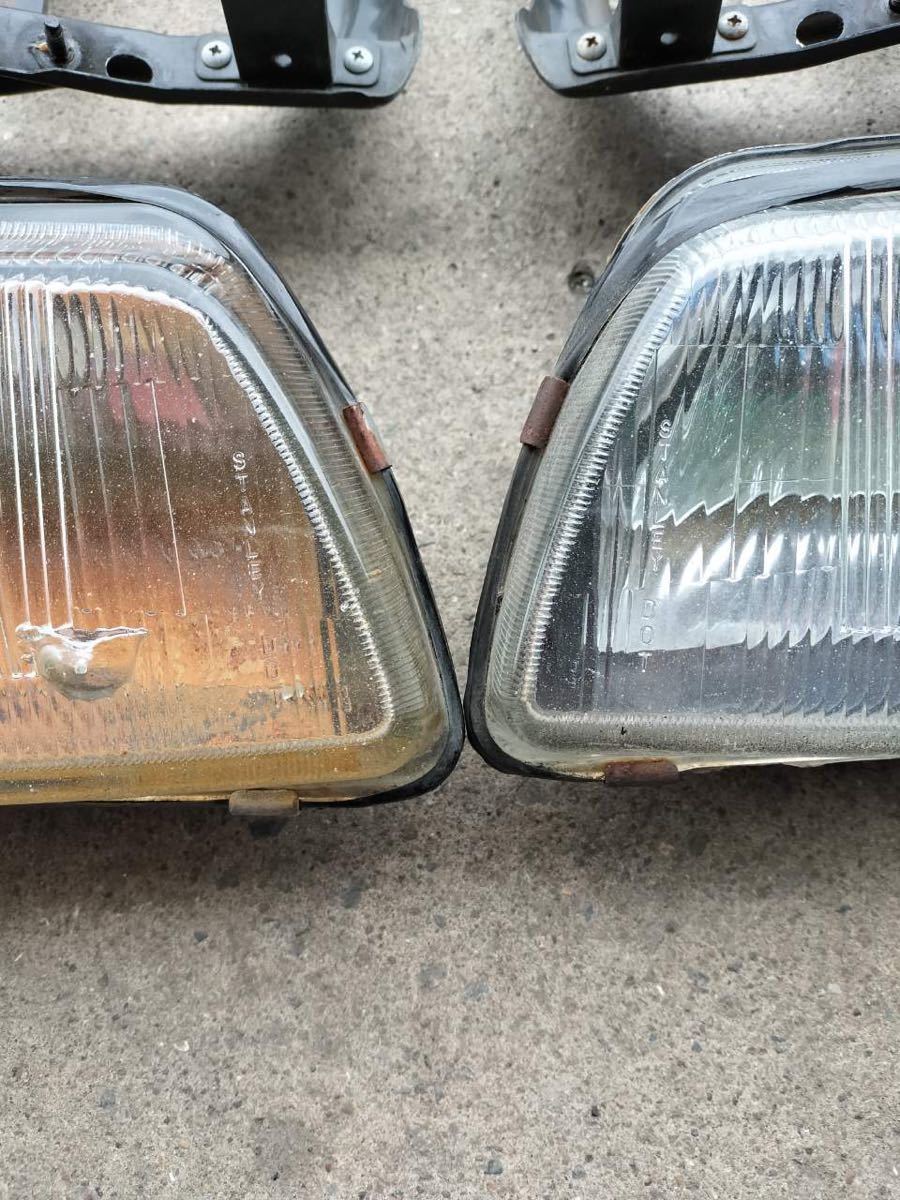 EFシビック 前期 USヘッドライト USヘッドライトブラケット ジャンク  