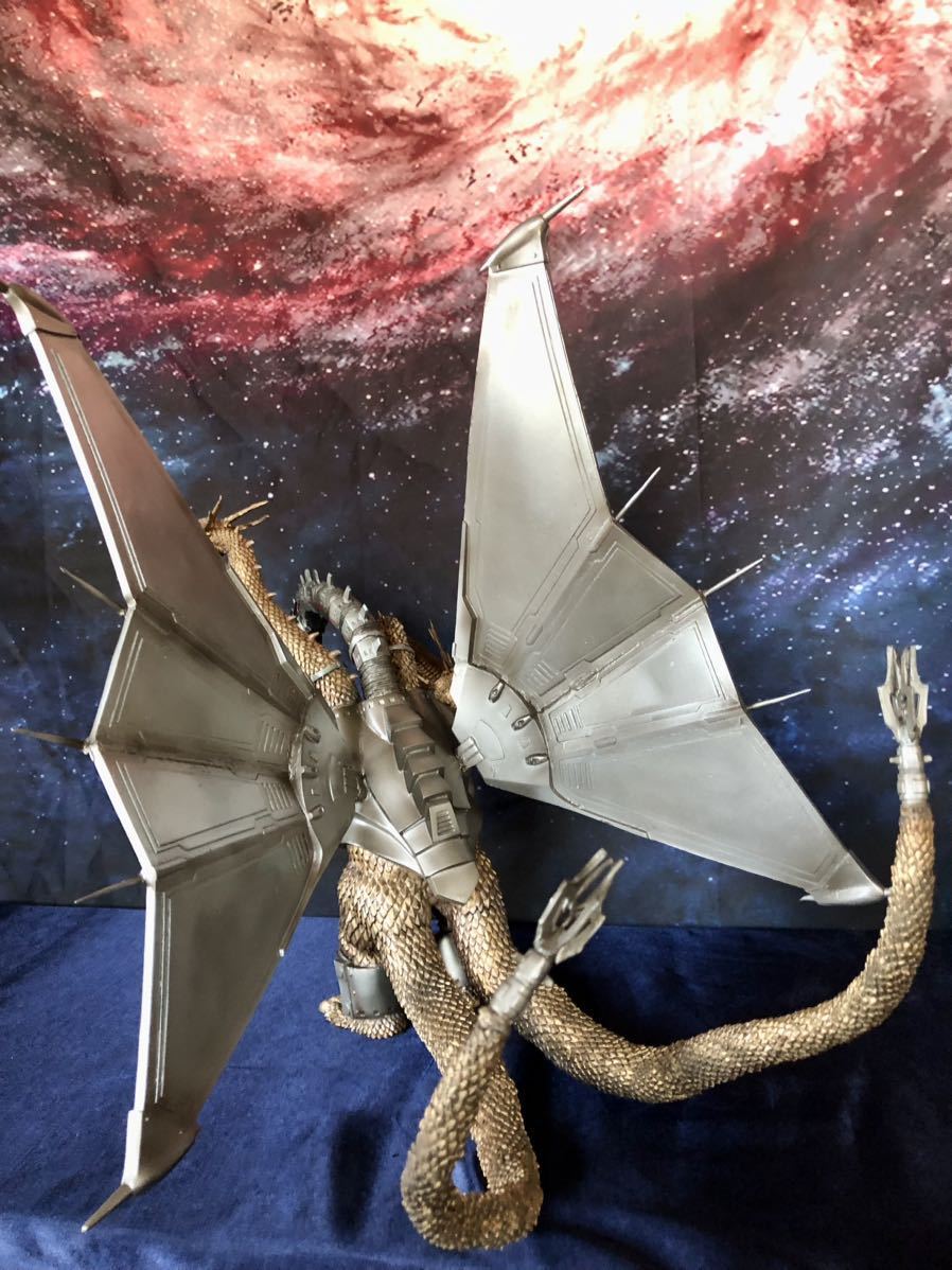 ボークス・メカキングギドラ　レジンキット塗装済完成ジャンク品★翼、尾びれなし メカキングギドラ ☆VOLKSボークス 完成品！『ゴジラvsキングギドラ