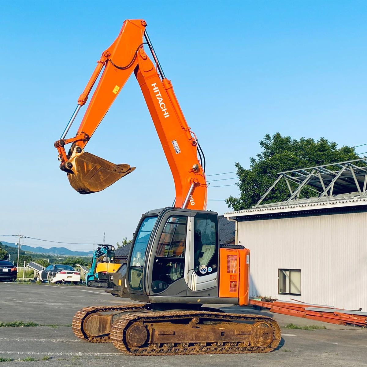 日立HITACHI ZX135USー3◯2011年◯アワー3125h◯いすゞエンジン