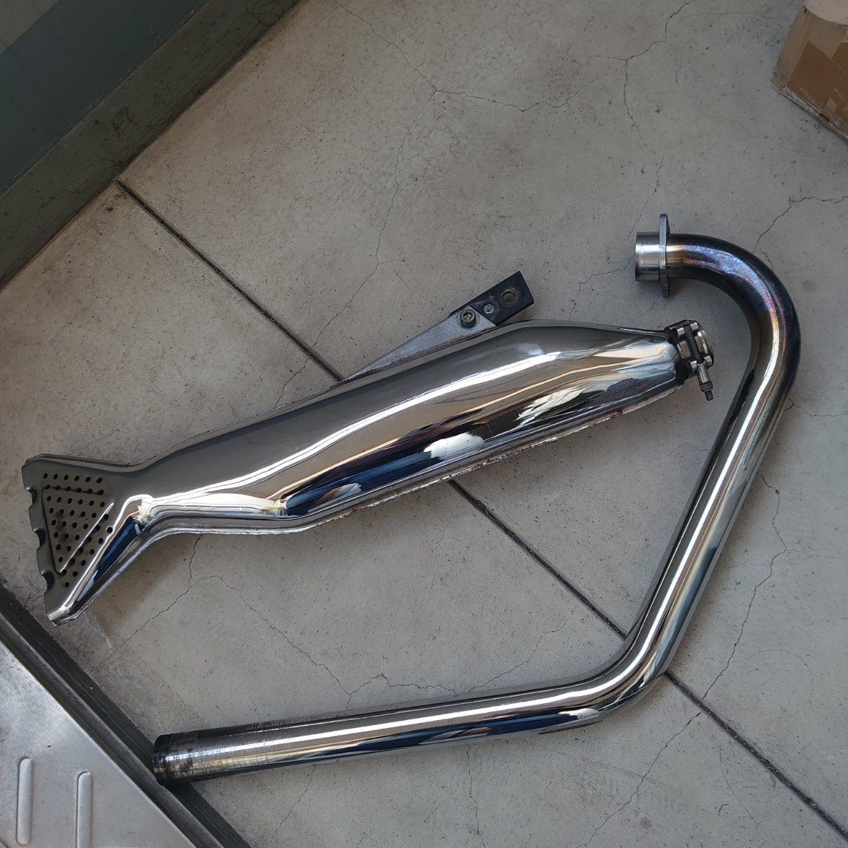 SR400 SR500 フィッシュテール ベロセット スラクストン マフラー