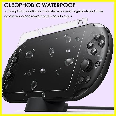 【数に限りあり！】 Sony PlayStation Vita 2000 用 保護フィルム AFUNTA Vita2000 トップLCD & ボトム ガラスフィルム_4