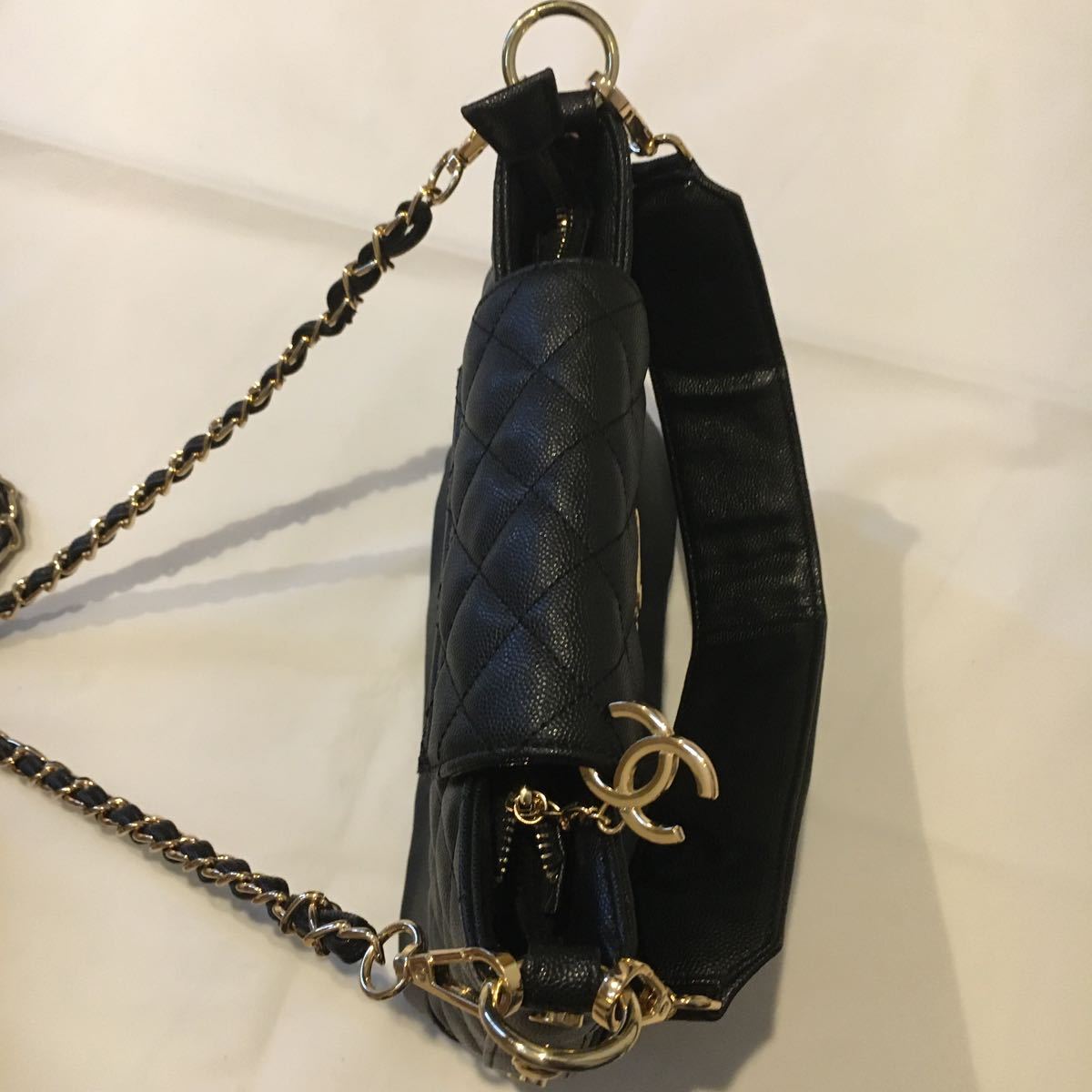 新品未使用 CHANEL ノベルティ ショルダーバッグ ワンショルダー PU 