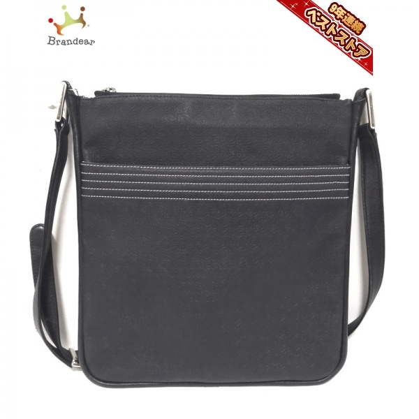 ロエベ LOEWE ショルダーバッグ アナグラム PVC(塩化ビニール)×レザー