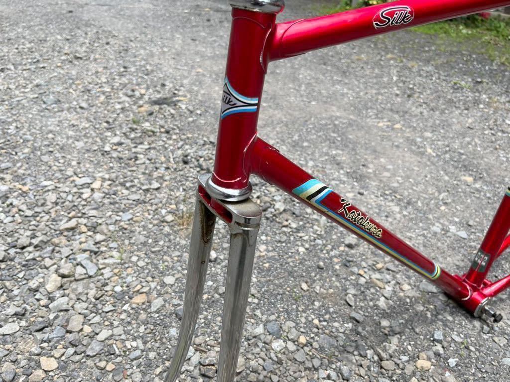 片倉シルク SILK ピストフレーム 二枚肩 赤 pistd □ 幻レア！片倉