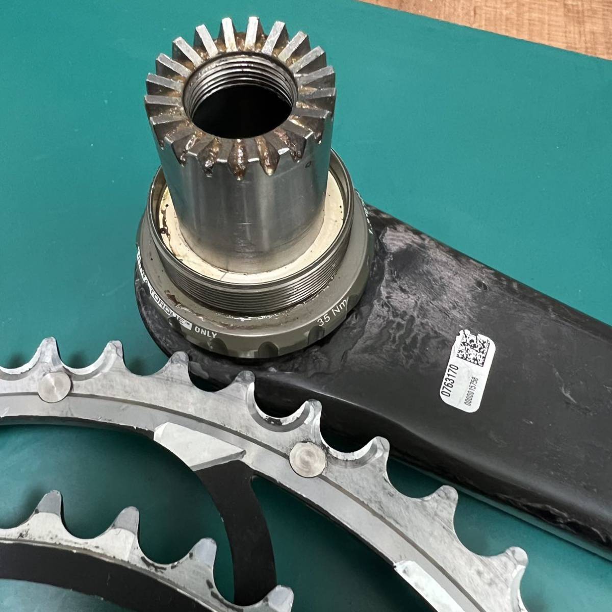 ☆訳あり品FULCRUM RRSクランク 53-39T 10速 Fulcrum RACING TORQ RS 