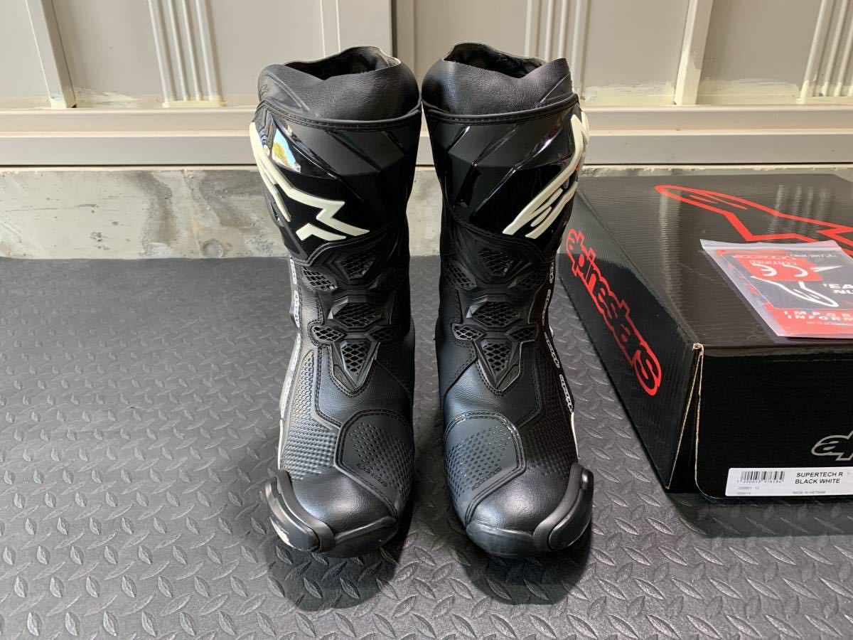 ALPINESTARS SUPERTECH R サイズ42 レーシングブーツ 2220423 HONDA SUPERTECH-R BOOT ホンダスーパーテックアールブーツ
