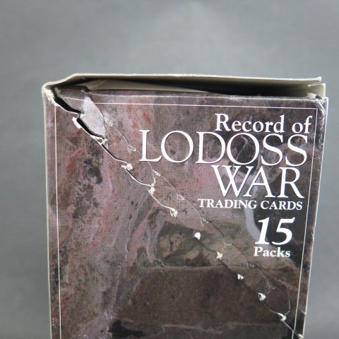 ya0217】 ロードス島戦記 トレーディングカード 未開封15パックセット