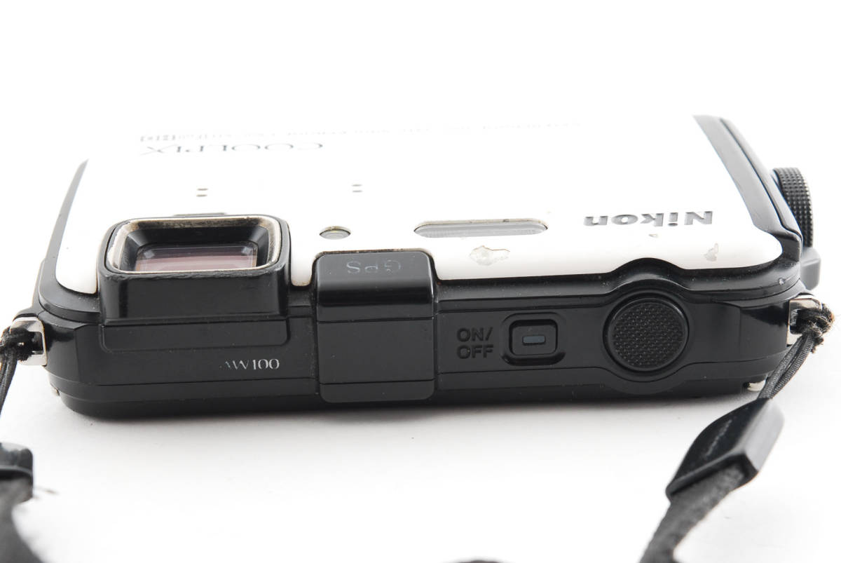 NIKON COOLPIX AW100 ニコン コンパクトデジタルカメラ ホワイト #1469 