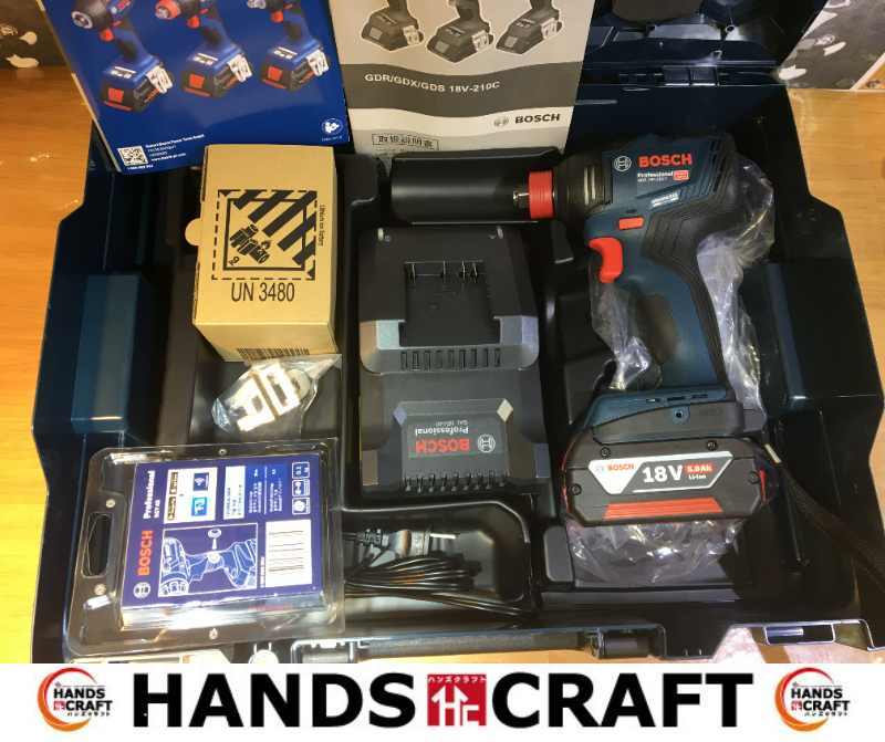 大人気，100%新品 ボッシュ BOSCH GDX18V-210C インパクトドライバレンチ 18V 5.0Ah バッテリー&times;2 充電器付 ハンズクラフト宜野湾店(本体)｜売買されたオークション情報、yahooの商品情報をアーカイブ公開 - オー インパクトドライバ