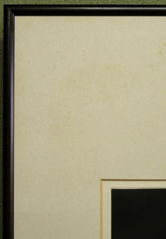 □銅版画□ 佐藤暢男 『メキシコの鳩』 直筆サイン 1972年作