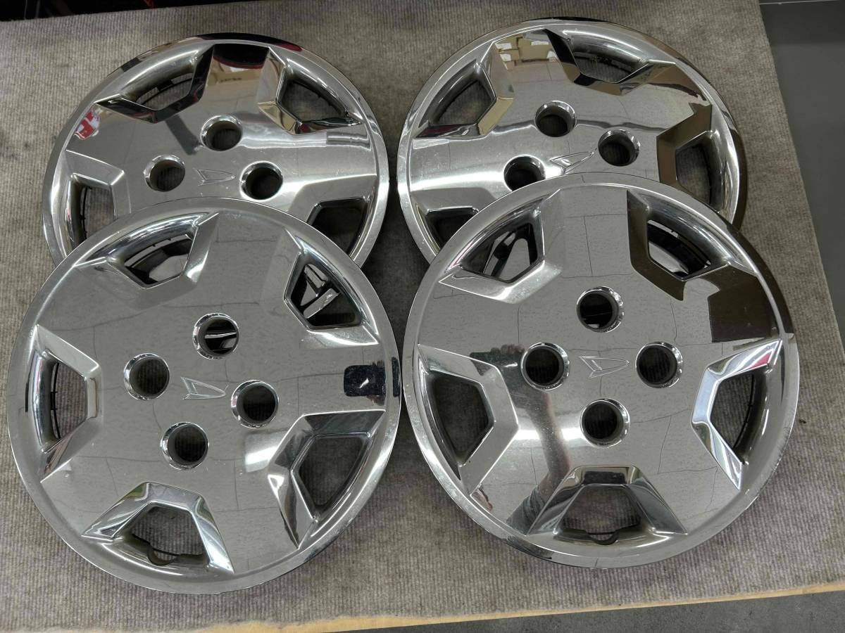 ダイハツ純正 アトレー 13インチ メッキホイールキャップ(4枚、1台 