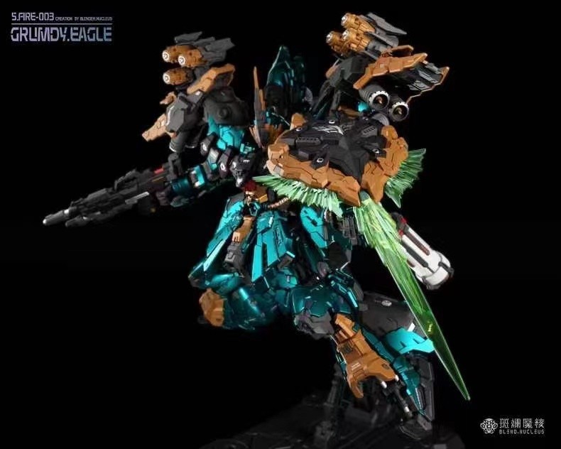 Blend-Nucleus 1/72 S.Fire-003 Grumdy Eagle ヤクト・ドーガ 合金完成 