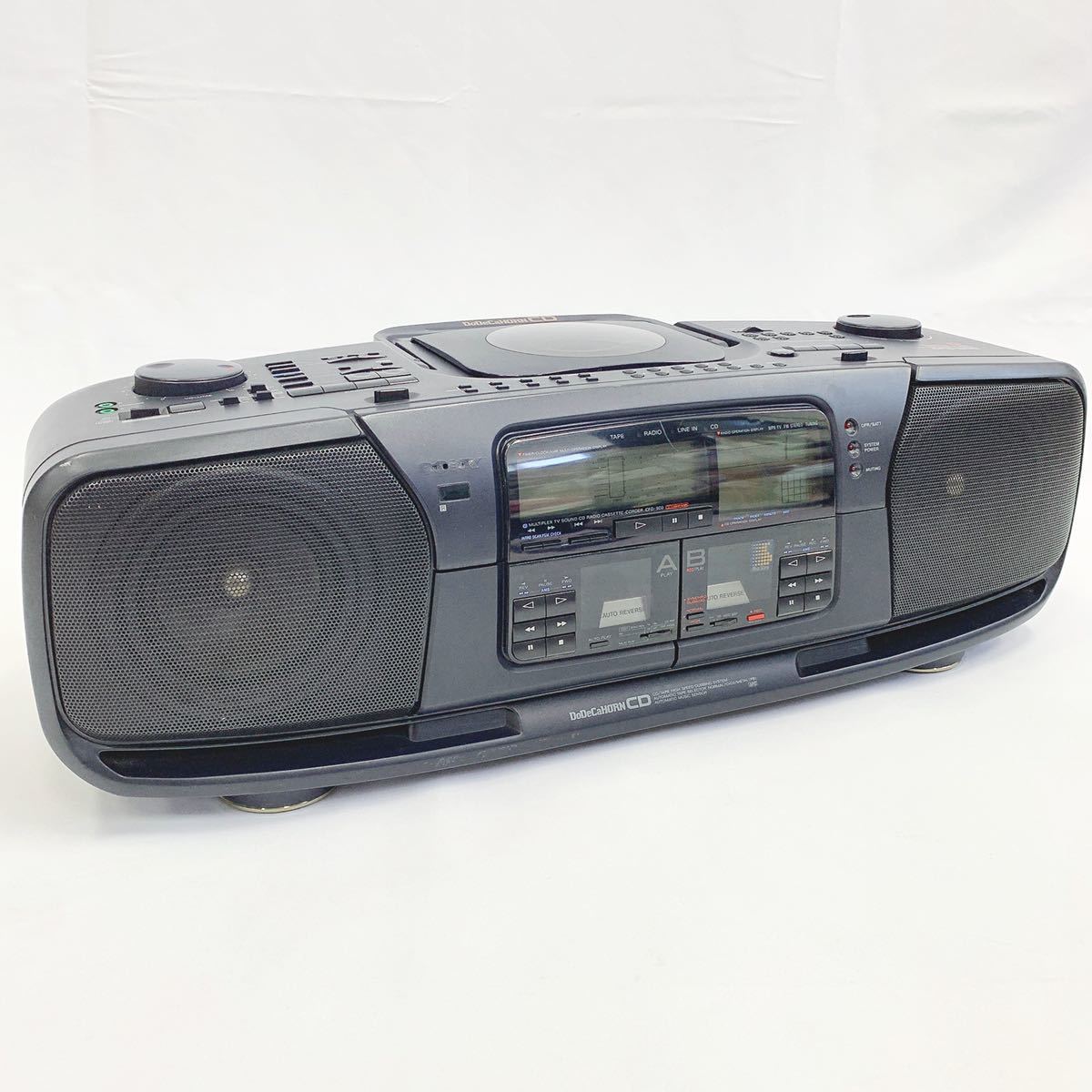 SONY ソニー CFD-900 DoDeCaHORN CD ダブルラジカセ ラジオカセット