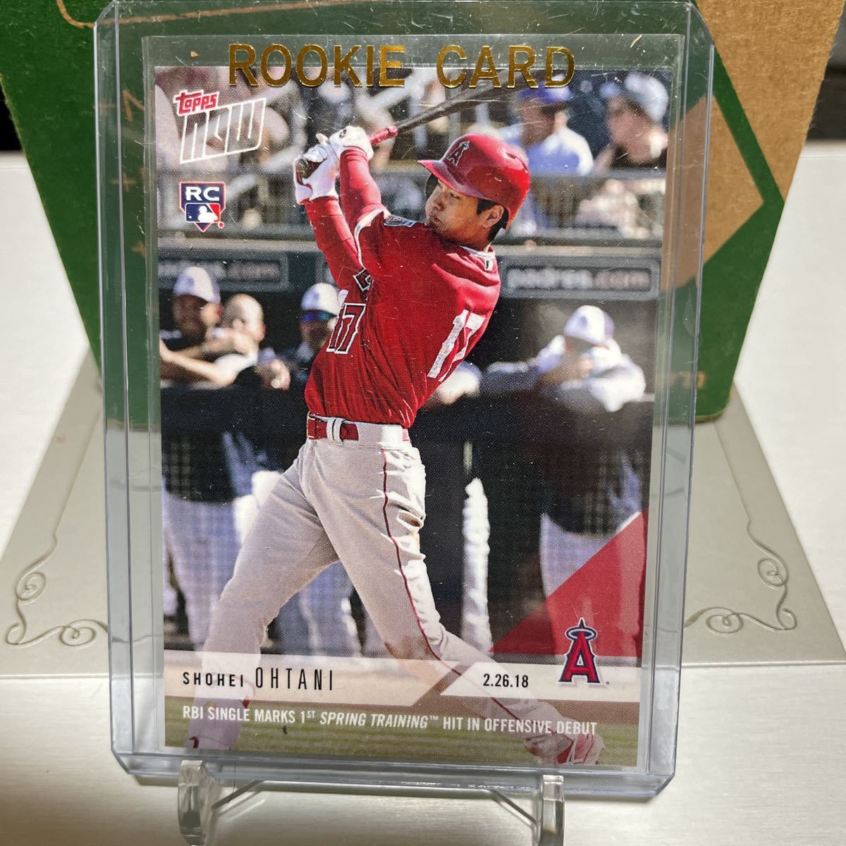 大谷翔平 RC ルーキーカード TOPPS NOW 2018 大谷翔平 エンゼルス 697J