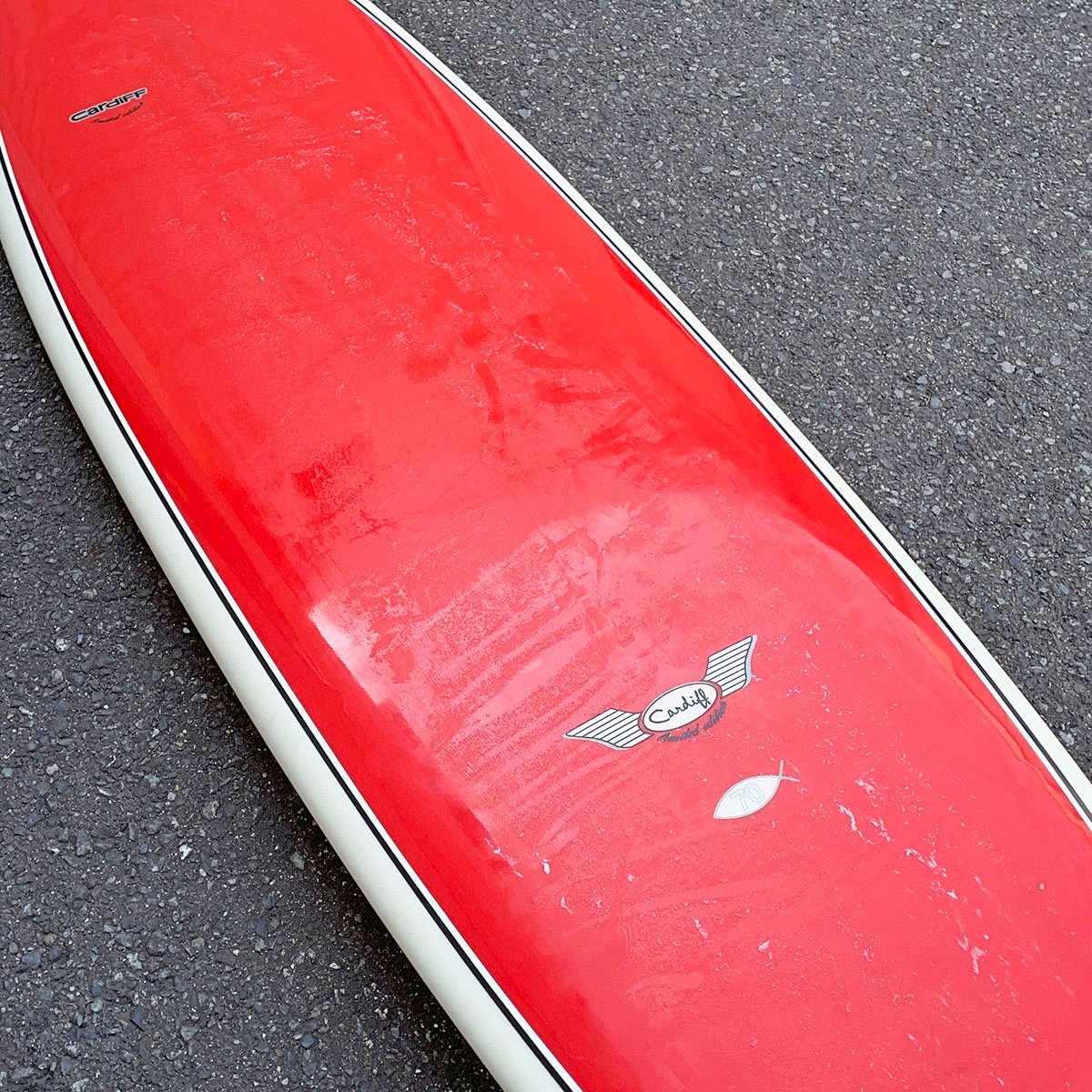 Cardiff カーディフ Limited edition サーフボード 70 全長約204cm  