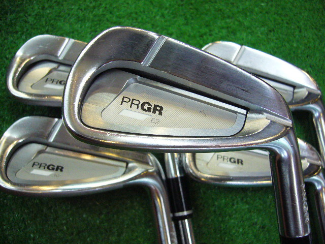 プロギア アイアン PRGR 02 IRON 6I～PW SPEC STEEL3 Ver.2 M43 (S) 5本セット スペックスチール *MP@1*L*050
