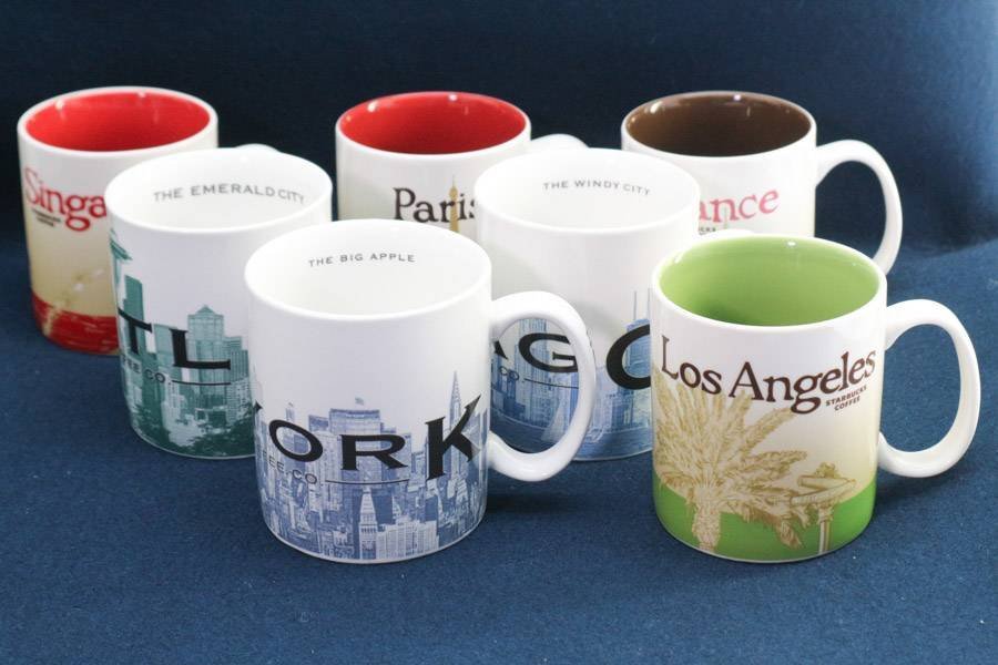 スターバックス 海外限定ご当地マグカップ7種セット アメリカ フランス 