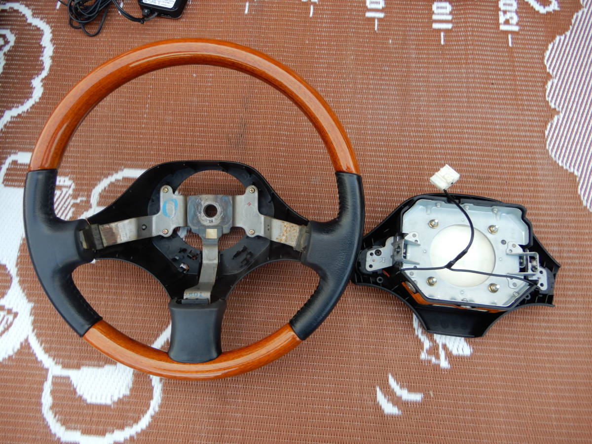 L700 ミラジーノ オプション momo モモ ステアリング ウッド ウッド