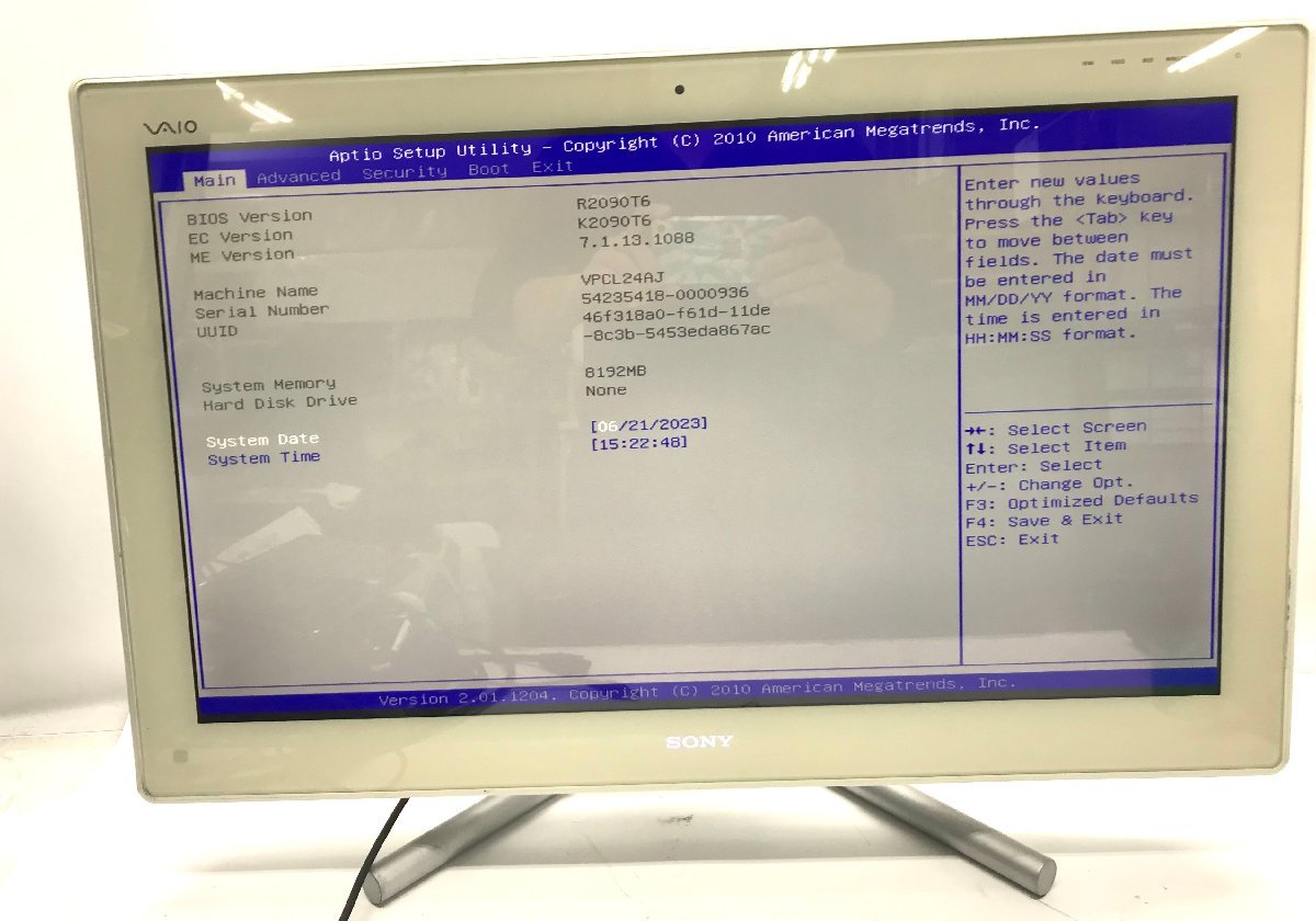 AL: SONY VPCL24AJ Corei5 /8GB 無線 ブルーレイ一体型 【公式通販】