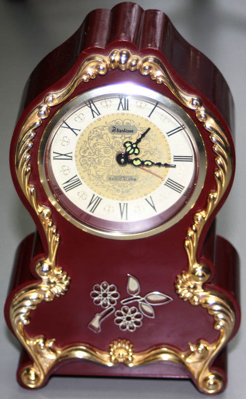 レトロ ラジオ付き置時計 手巻き ゼンマイ式 RADIO ALARM Startons_1