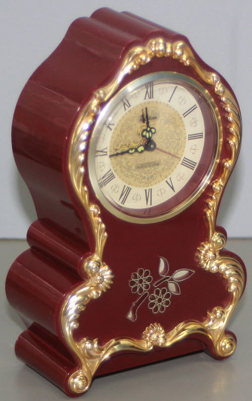 レトロ ラジオ付き置時計 手巻き ゼンマイ式 RADIO ALARM Startons_3