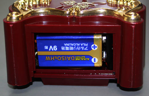 レトロ ラジオ付き置時計 手巻き ゼンマイ式 RADIO ALARM Startons_9