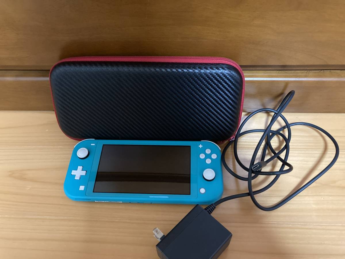 ニンテンドー Switch ライト ターコイズ 充電器付き 動作確認済み 送料