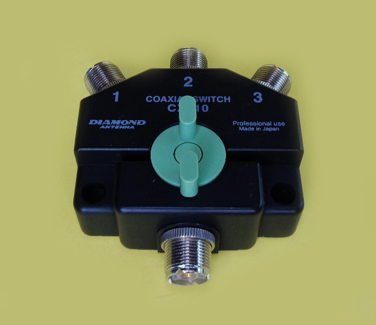 CX310A 同軸切替器 ダイヤモンド 第一電波工業 3回路 動作品 CX310A