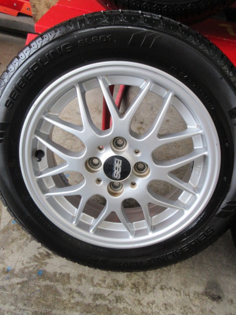 希少!! ダイハツ YRV純正 BBS 15in5J+40 コペン ラパン タント 4本価格