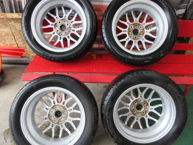 希少!!　ダイハツ YRV純正 BBS　15in5J+40 コペン ラパン タント　4本価格　　引き取り歓迎　東松山市 希少!! ダイハツ YRV純正 BBS 15in5J+40 コペン ラパン タント 4本価格