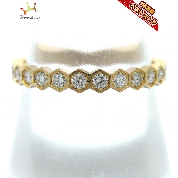 磨き済み□ショーメ CHAUMET リング 51 ビーマイラブ ハニカム リング  