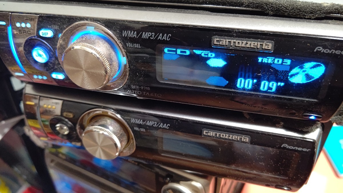 carrozzeria DEH-P077 カーオーディオ CDデッキ パイオニアDEH